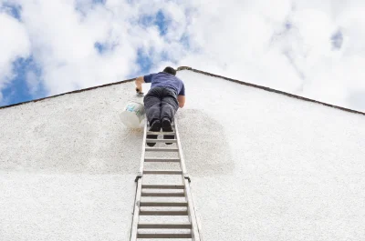 Peinture extérieure à Sauvagnas — façades et ravalement